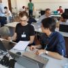 Image: Vít and Loi during the OMNeT++ hackaton at University of Pisa, Italy, September 2018