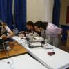 Image: Dan Popa's NEXT GEN SYSTEMS team from University of Texas at Arlington at full swing