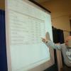 Image: Jason Gorman from NIST showing the results of Mobility Challenge
